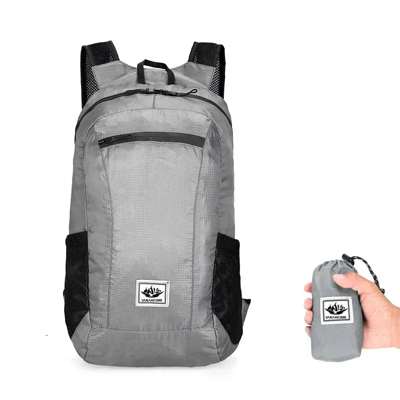Mochila esportiva Dobrável - Capacidade 18L
