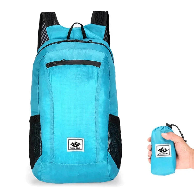 Mochila esportiva Dobrável - Capacidade 18L