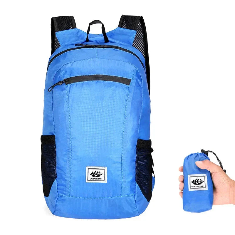 Mochila esportiva Dobrável - Capacidade 18L