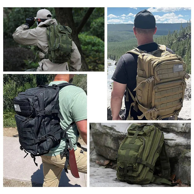 Mochila Tática Militar Impermeável
