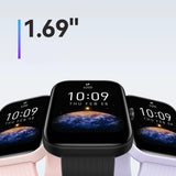 Amazfit Bip 3 Pro – GPS Integrado, Tela HD e Saúde Completa