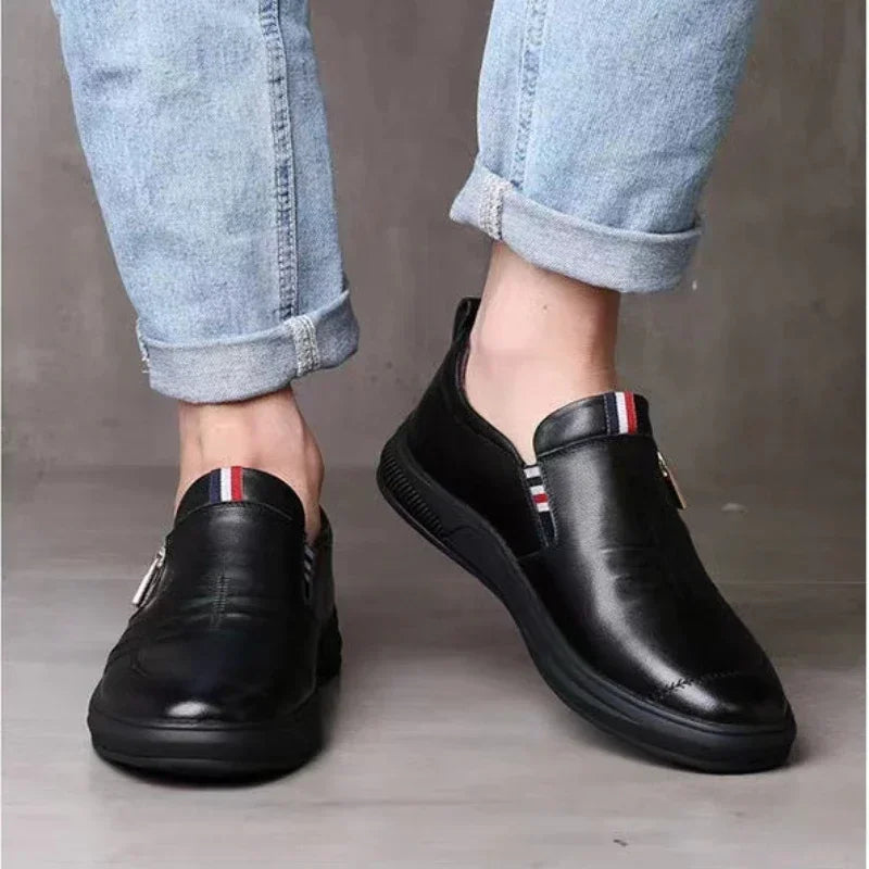 Sapato Casual de couro - mocassins