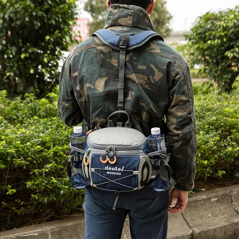 Bolsa de cintura para acampamentos / escaladas / ciclismo