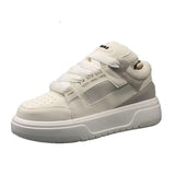 Tênis Casual de plataforma Unissex com Sola ergonômica e Mesh Respirável.