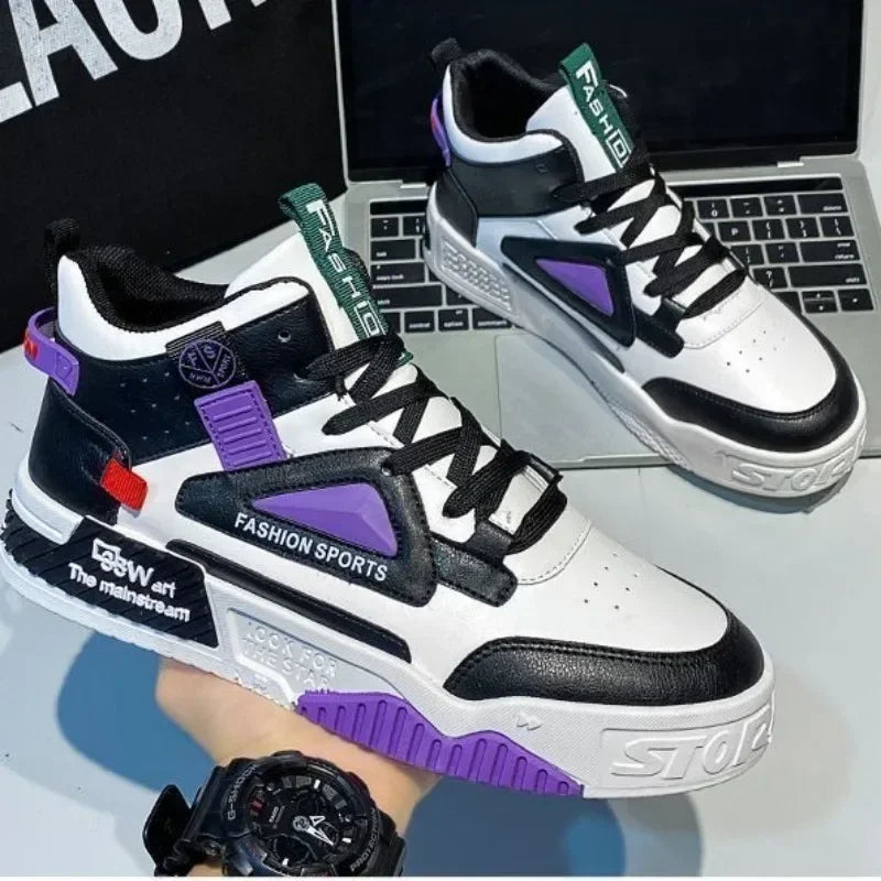 Elevate Sneakers – Tênis de cano alto Elevate.