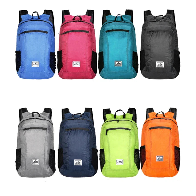 Mochila esportiva Dobrável - Capacidade 18L