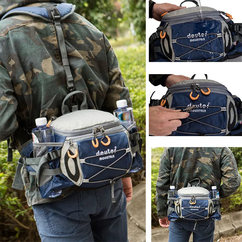Bolsa de cintura para acampamentos / escaladas / ciclismo