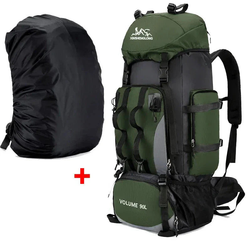 Mochila Impermeável para acampamento