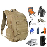 Mochila Tática Militar Thuram 45L – Oxford Premium, Grande Capacidade e Design Camuflado