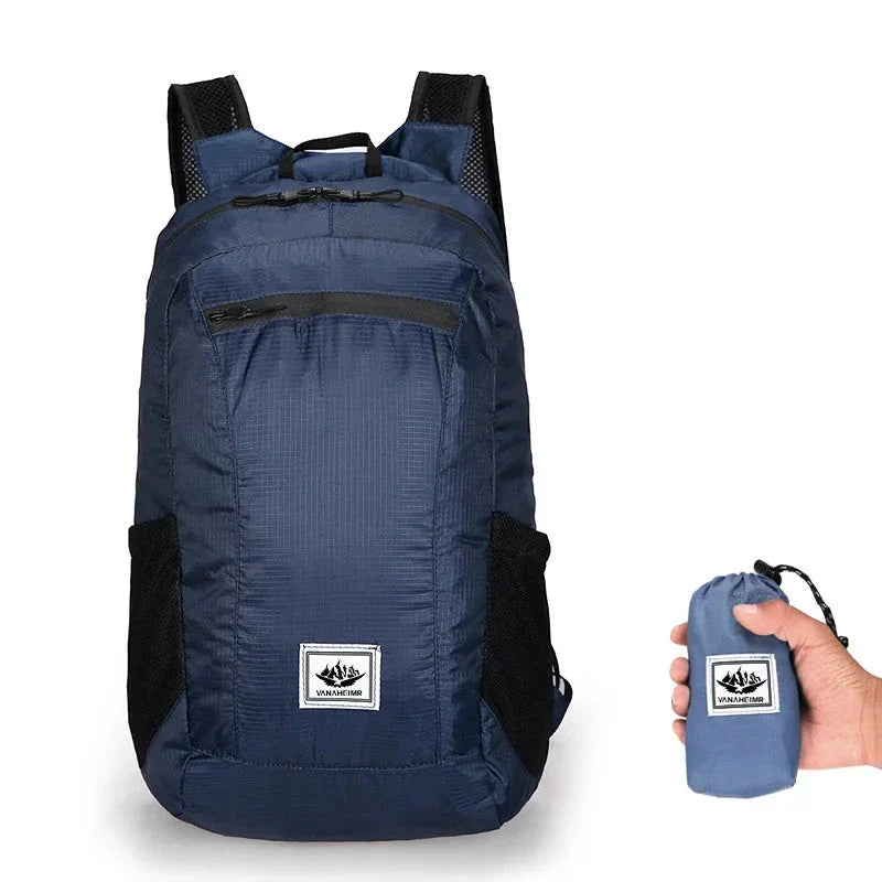 Mochila esportiva Dobrável - Capacidade 18L