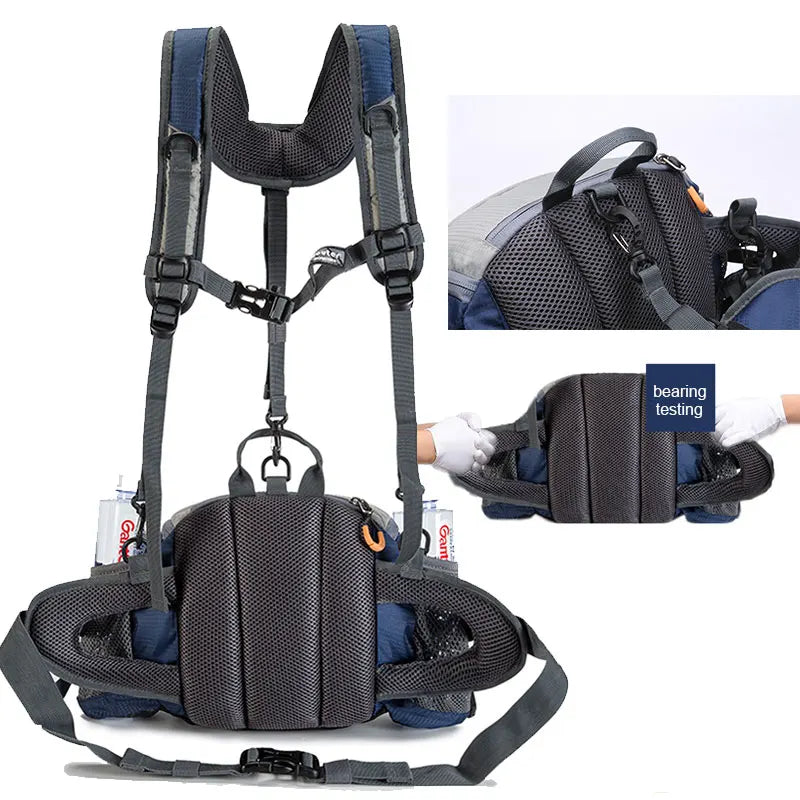 Bolsa de cintura para acampamentos / escaladas / ciclismo