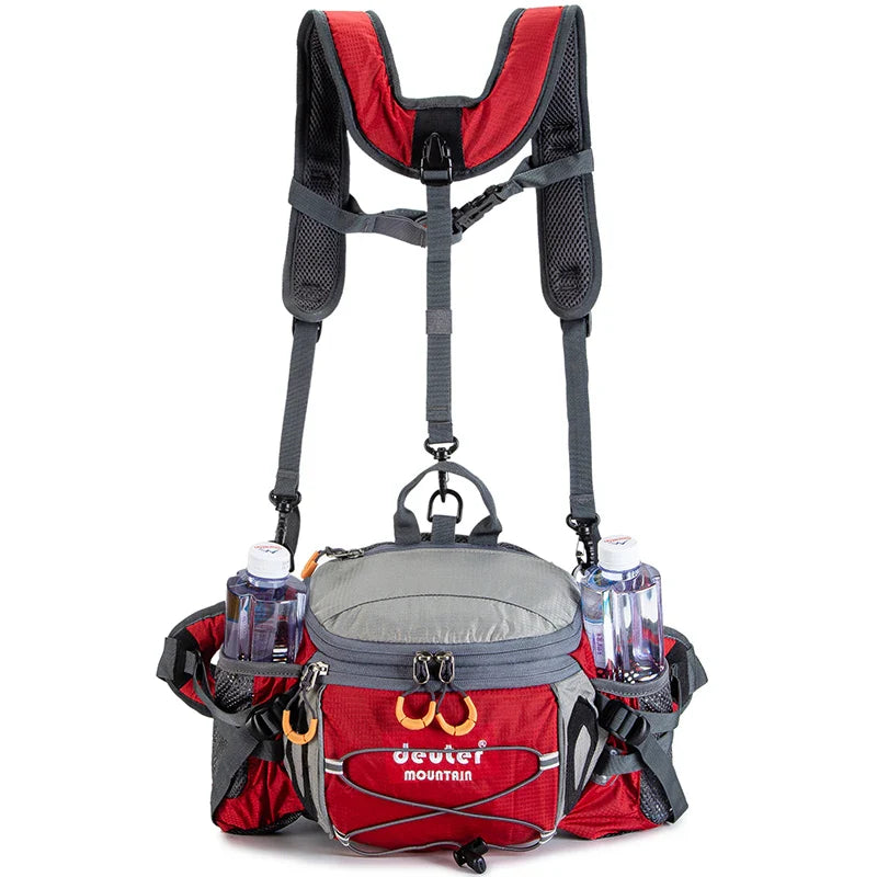 Bolsa de cintura para acampamentos / escaladas / ciclismo