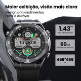 Smartwatch Haylou R8 – Tela HD, Saúde Avançada e Bateria Longa