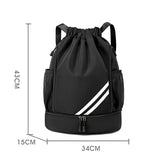 Mochila Esportiva SEYATULLH – Compacta, Resistente e Impermeável para Academia e Outdoor