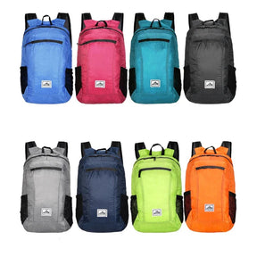 Mochila esportiva Dobrável - Capacidade 18L