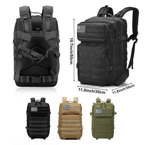 Mochila Tática Militar Impermeável