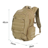 Mochila Tática Militar Thuram 45L – Oxford Premium, Grande Capacidade e Design Camuflado