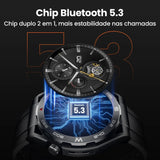 Smartwatch Haylou R8 – Tela HD, Saúde Avançada e Bateria Longa