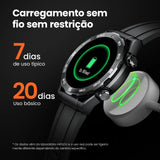 Smartwatch Haylou R8 – Tela HD, Saúde Avançada e Bateria Longa